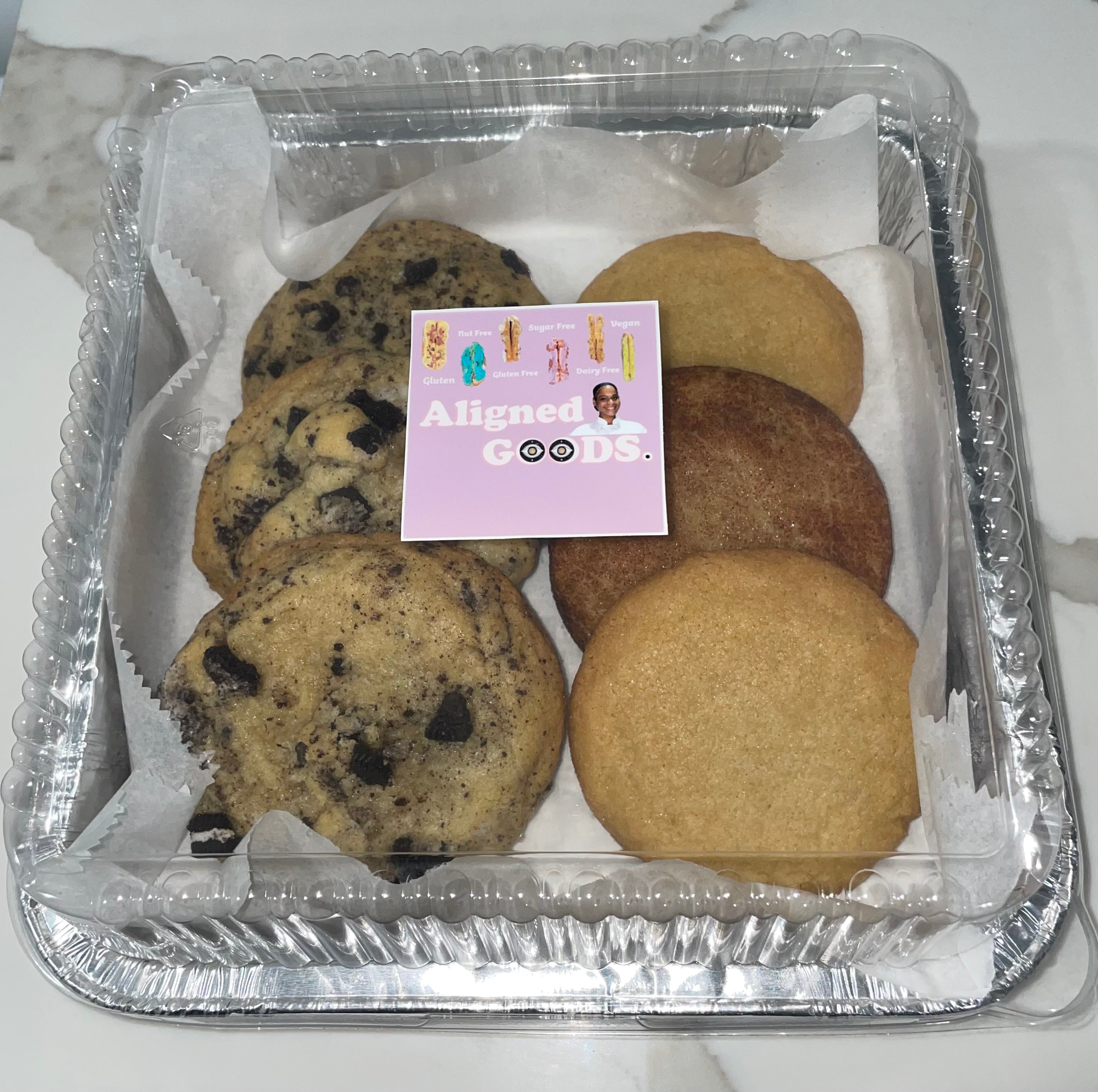 6 Count Of Cookies.